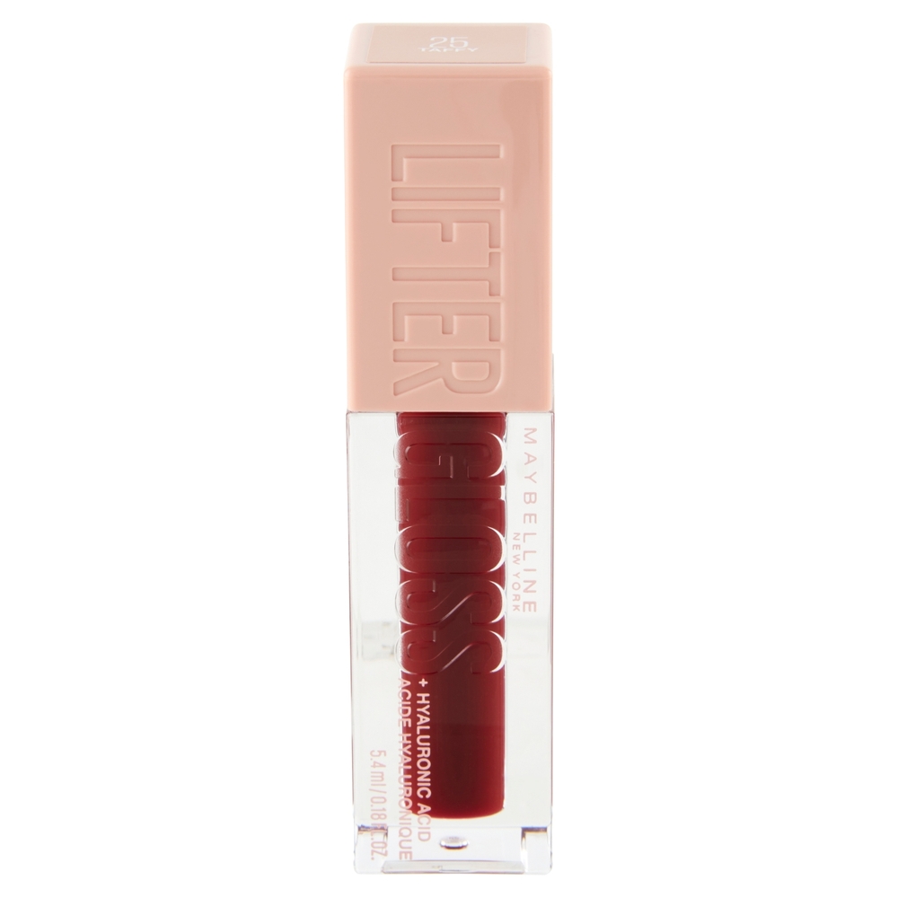 Maybelline New York Lifter Gloss Candy Drop, con acido ialuronico, Taffy 25, 5,4 ml